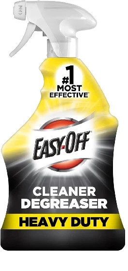 Easy-Off Heavy Duty Degreaser Cleaner Spray, Kitchen Degreaser, 32 Oz