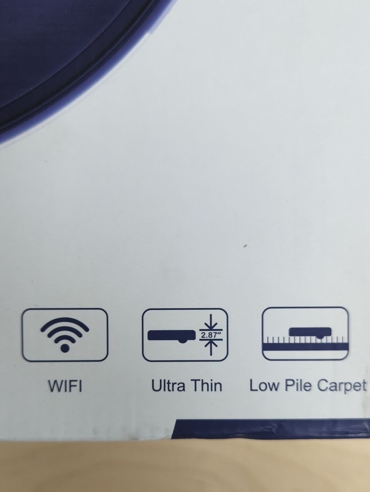 Robot Vacuum Mop Cleaner BR151 Blue