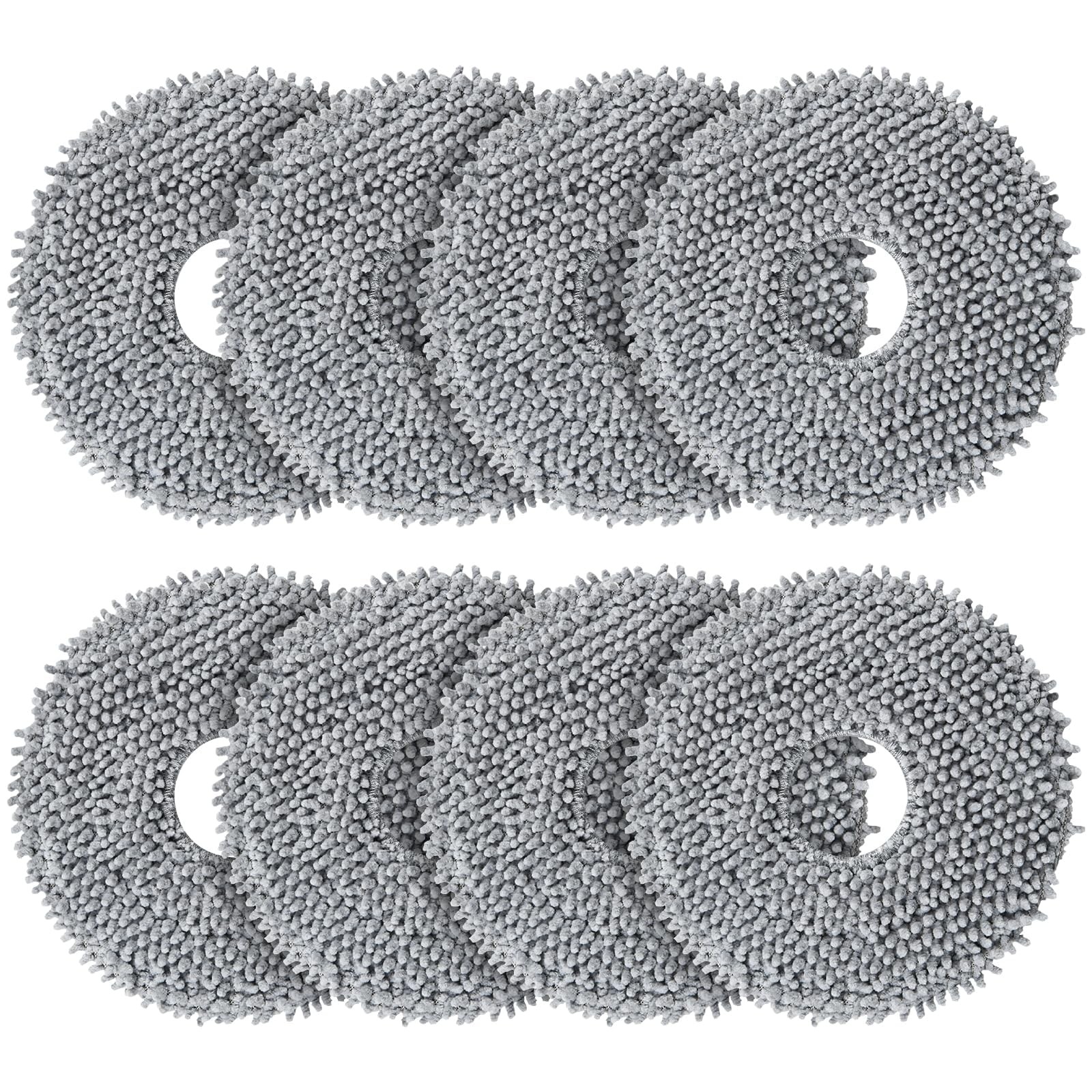 8 Pack Mop Pads for Roborock QV 35A/Saros 10R/Q Revo/Qrevo S/Qrevo Pro/Qrevo …