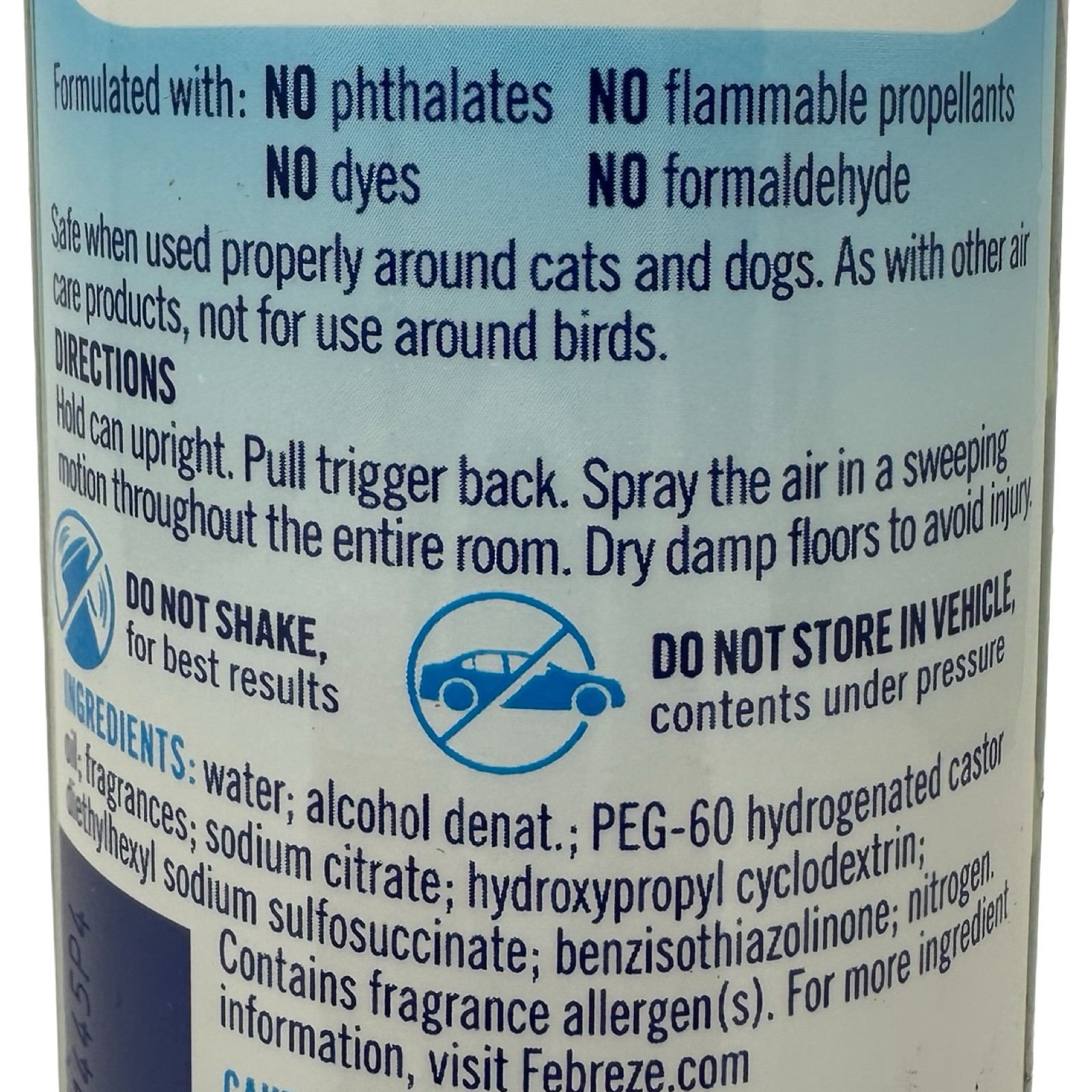 2 Pack Febreze Air Limited Edition Fresh-Cut Pine Room Freshener Spray 8.8 oz