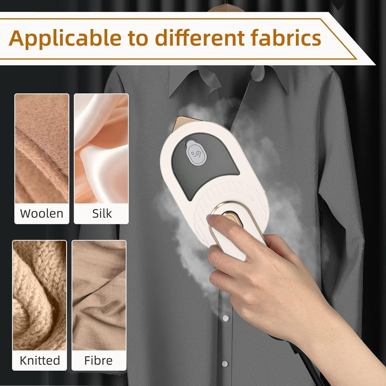Mini Portable Micro Steam Iron Machine Steamer Handheld Garment Clothes Ironing