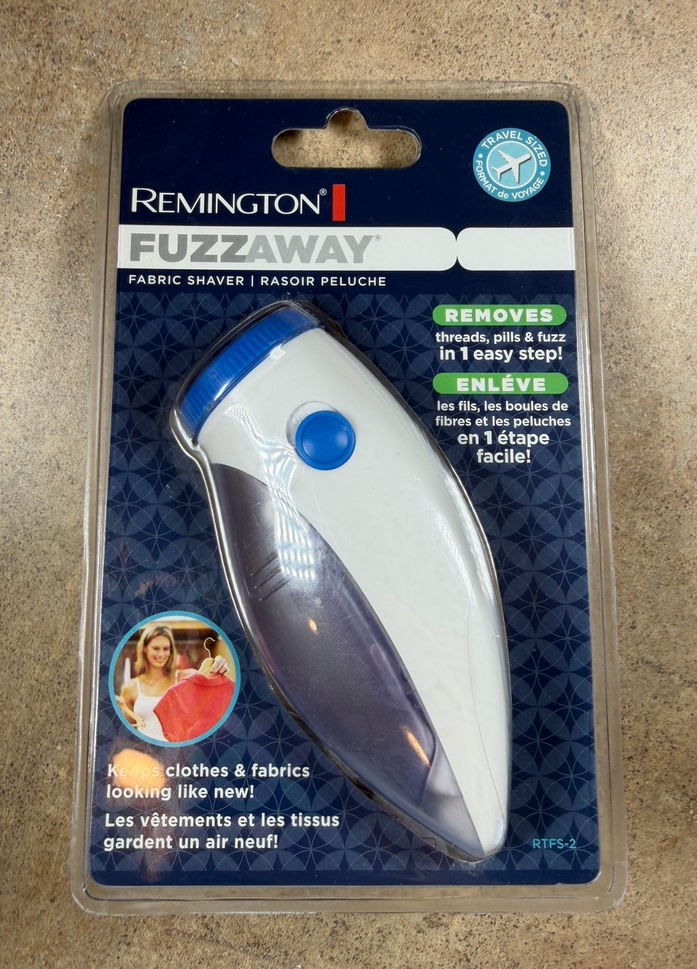 Remington FuzzAway Fabric Shaver Model RTFS-2 BRAND NEW SEALED Travel Size