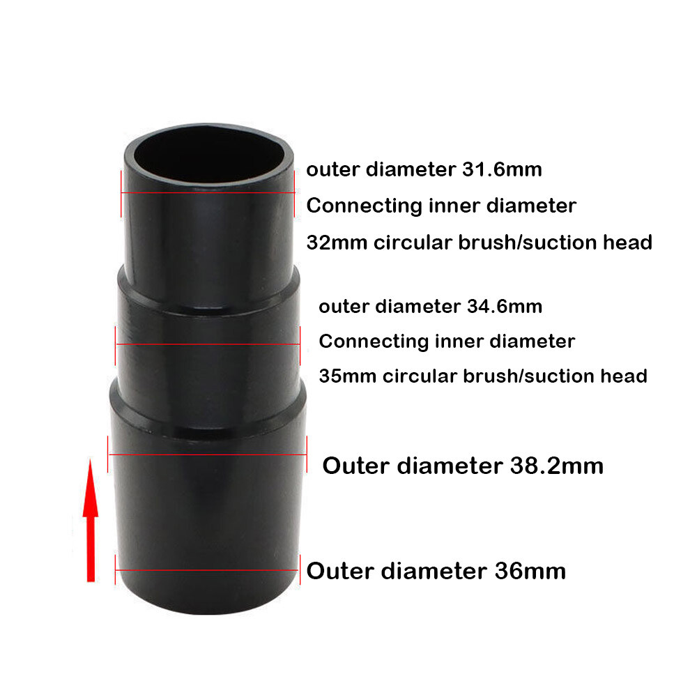 5*Universal Vacuum Hose Adapter Vacuum Cleaner Adapter Shop Vac Hose Accessories