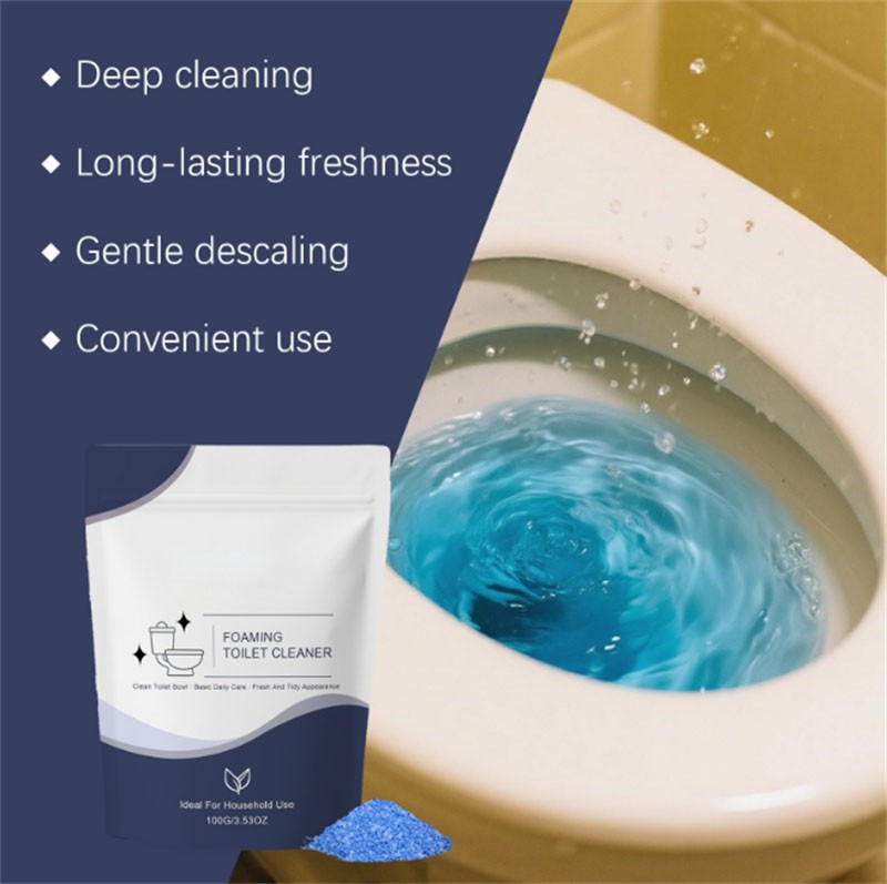 2PACK Restorabowl Foaming Cleaning Powder Fresh Scent Fast Dissolving Daily Care