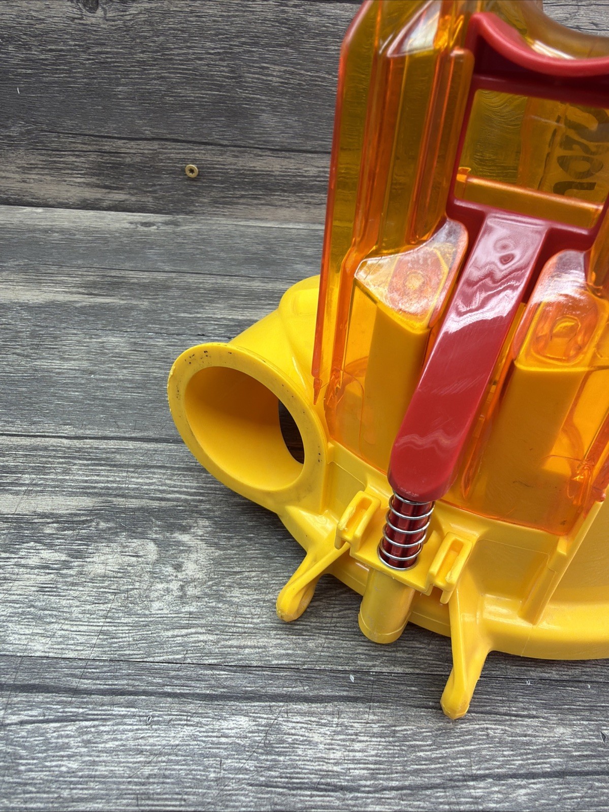 Authentic Dyson DC14 DC15 Lid Top Handle Release For Cyclone Dust Bin Yellow