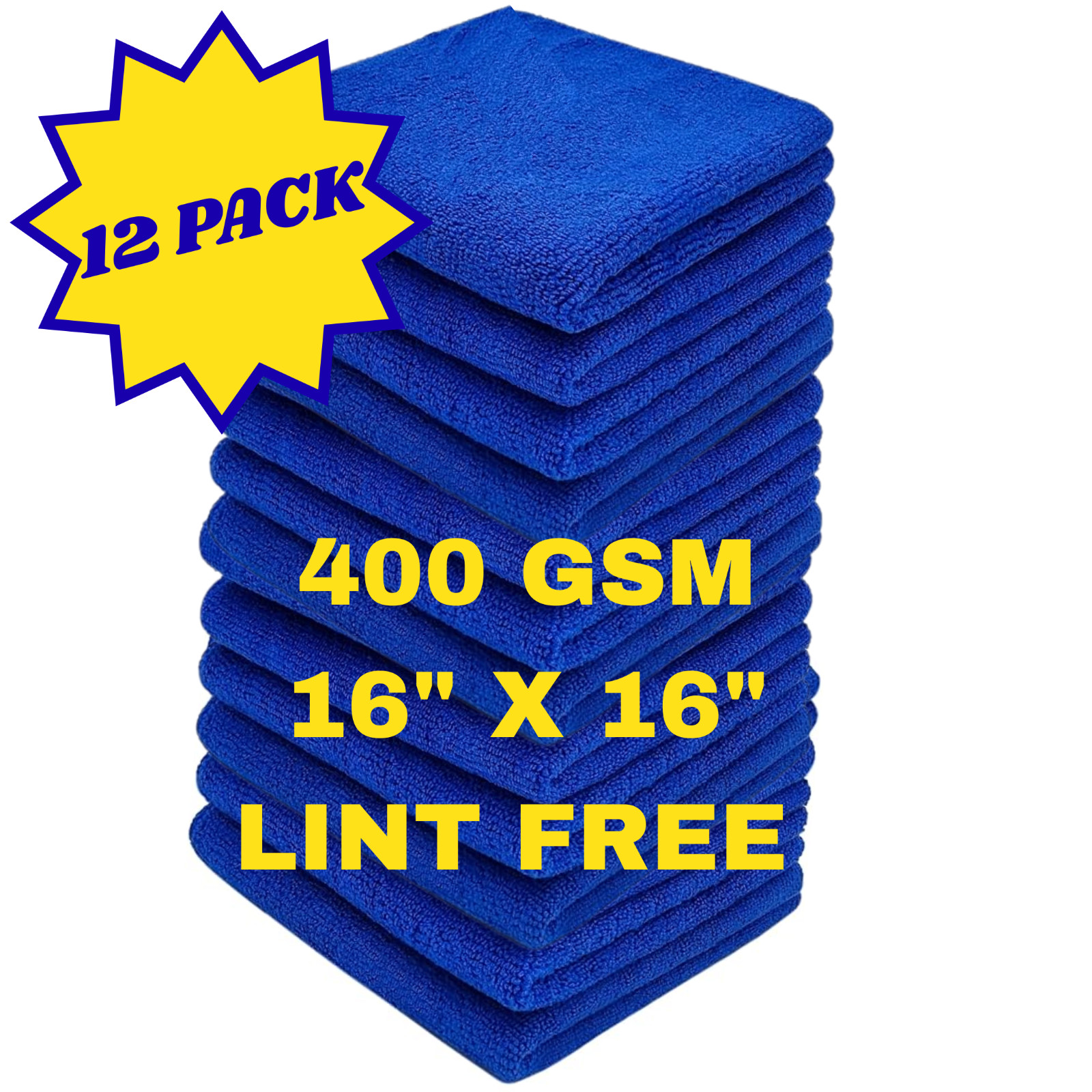 Microfiber Cleaning Cloth Towel Soft Rag Car Polishing No Scratch Auto Detailing