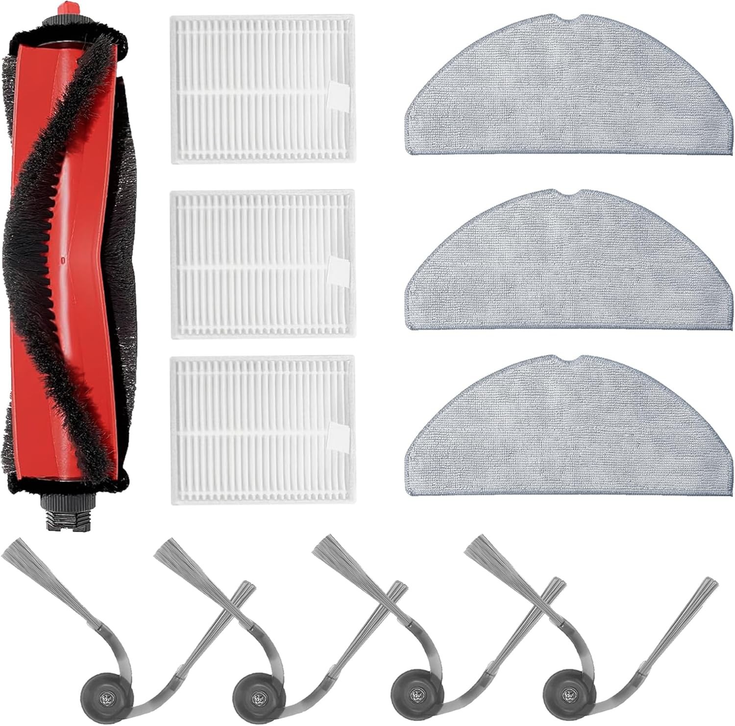 Replacement Parts Only for Roborock Q7 M5 M5 Robot Vacuum 1Main Brush 4 Side