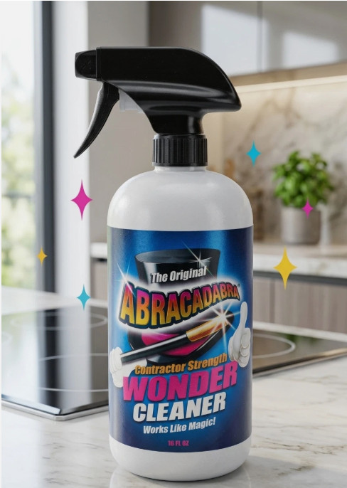 Abracadabra® Wonder Cleaner 16oz – Safe Adhesive, Tar & Sap Remover Made in USA