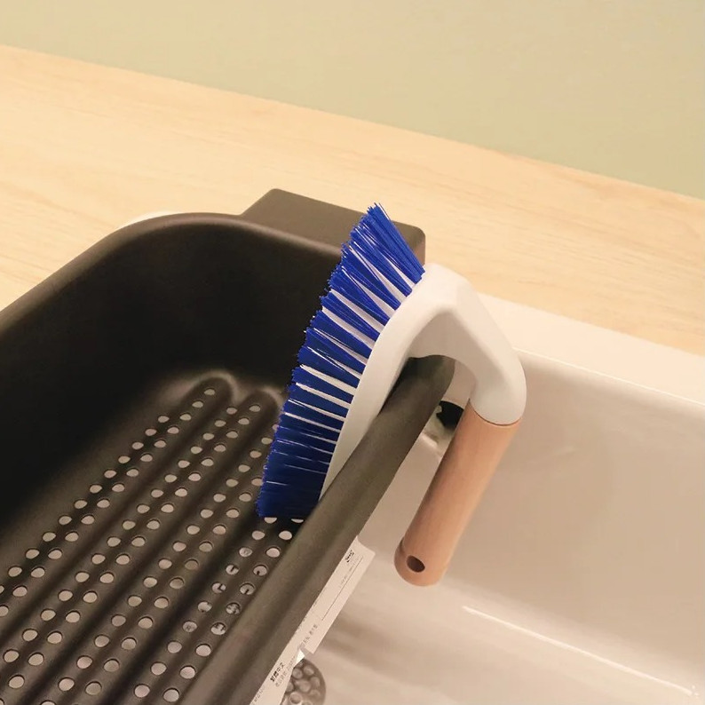 1 pc Multi Purpose Cleaning Brush Set Kitchen Bathroom Tile Scrub Kit