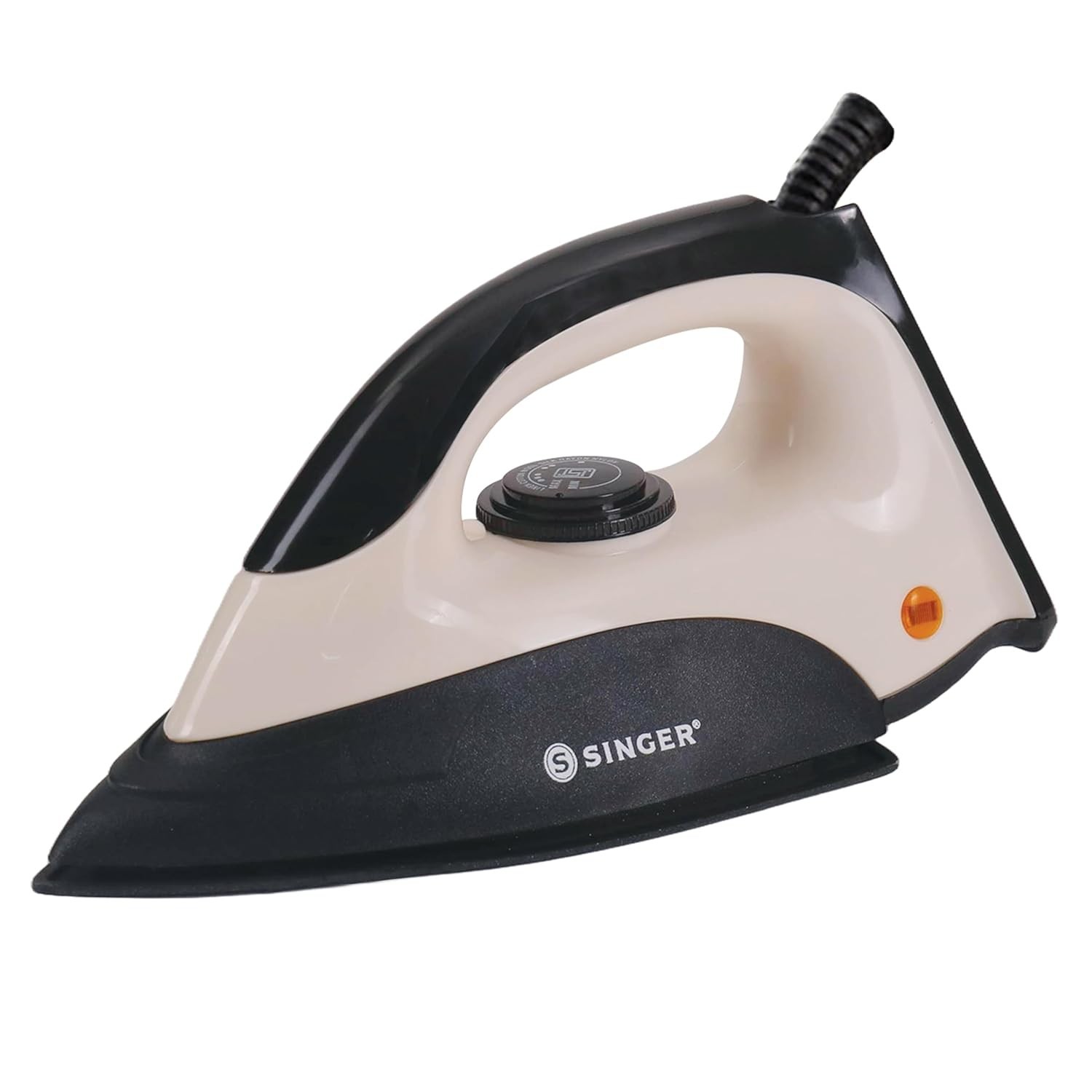 SINGER Auro 1000 Watts Dry Iron | Bigger Sole Plate for Faster Ironing 220V