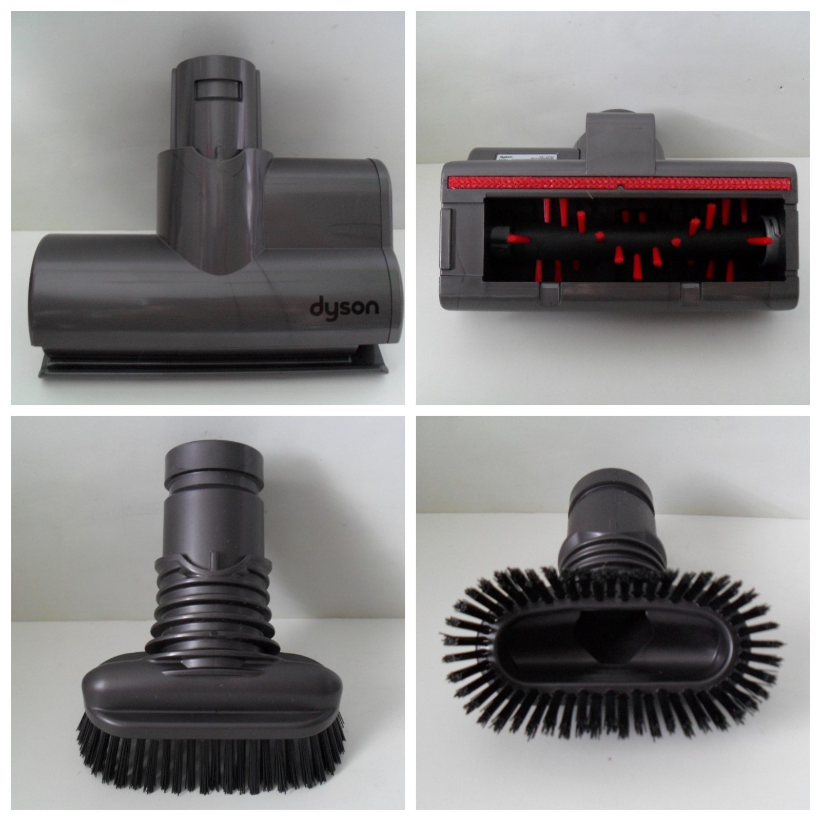 Dyson V6 Mini Turbine Head & Stubborn Dirt Brush Tool Brand New Genuine Dyson