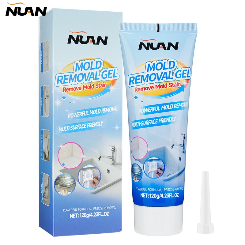 Mold Stain Remover Power Gel Cleaner for Front Loader Washing Machine Seal 4.2oz