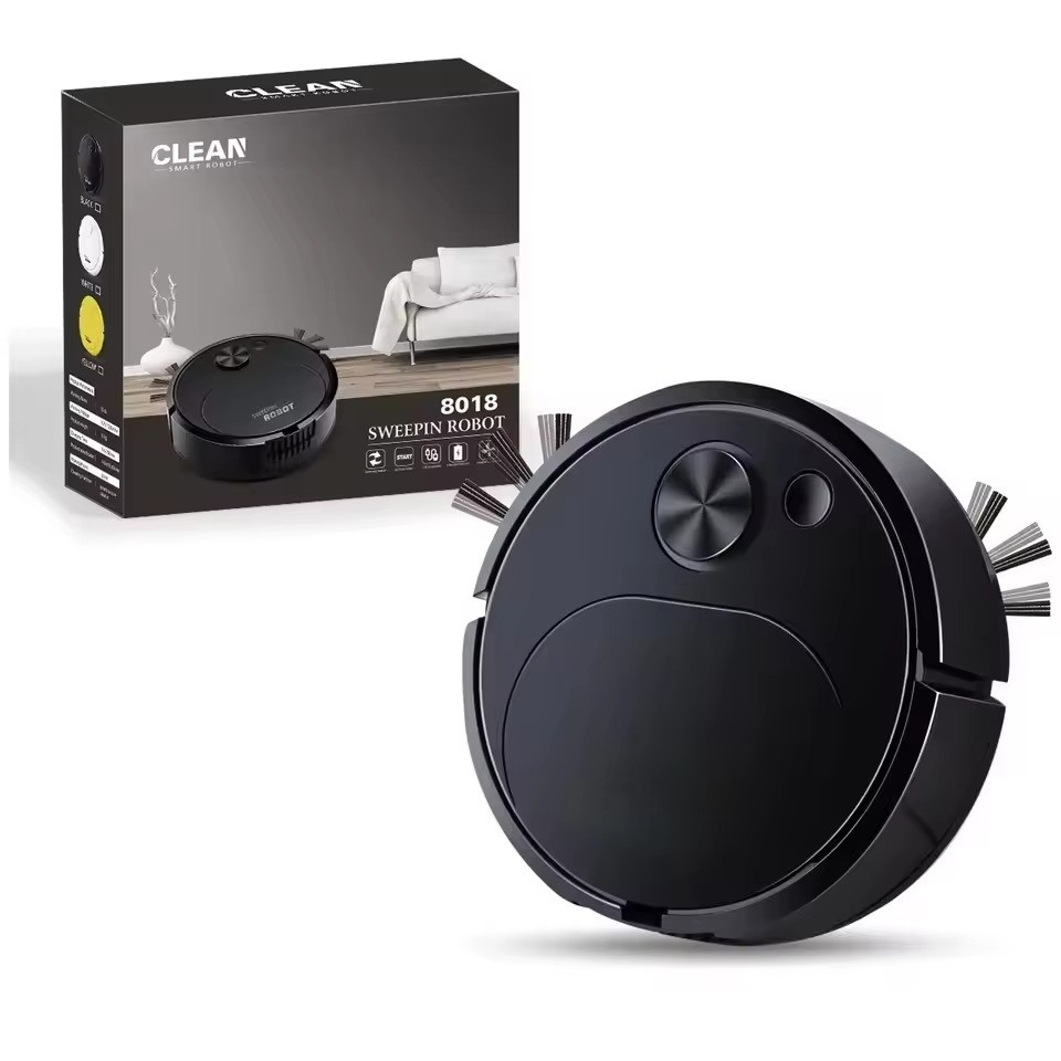 3-in-1 Robot Vacuum Cleaner with Mop Wet Mopping & Auto Sweeping Pet Hair Dust