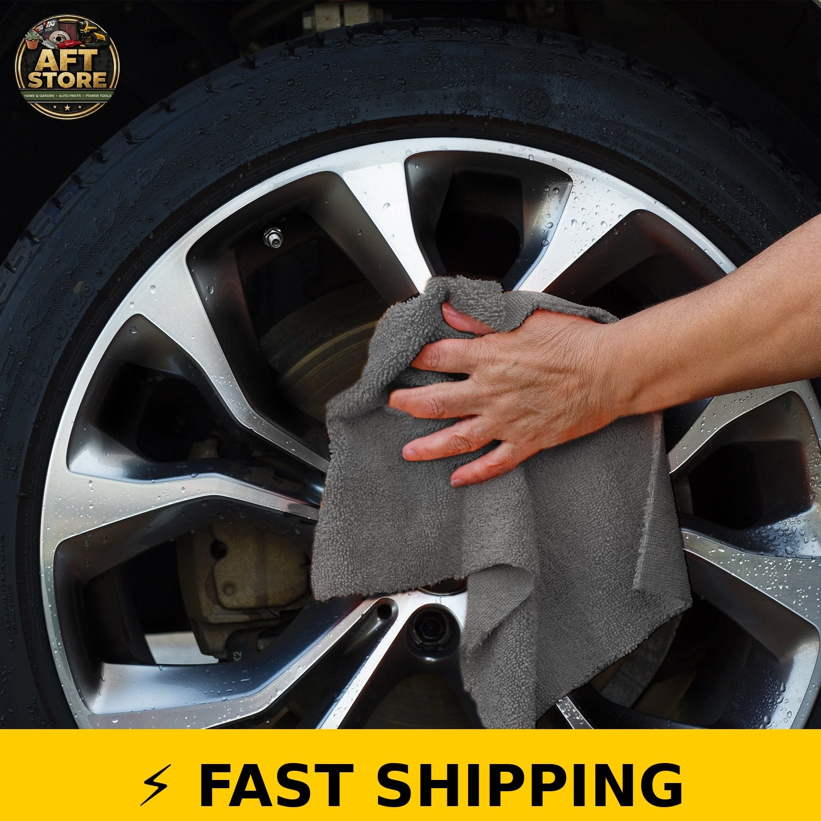 Auto Drive Microfiber Towel 4 Pack – Assorted Colors