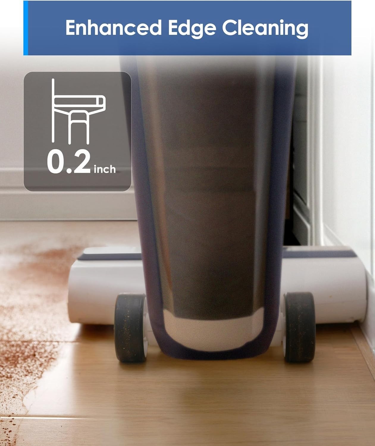 Tineco iFLOOR 5 Breeze Complete Wet Dry Vacuum Cordless Floor Washer, Edge Clean
