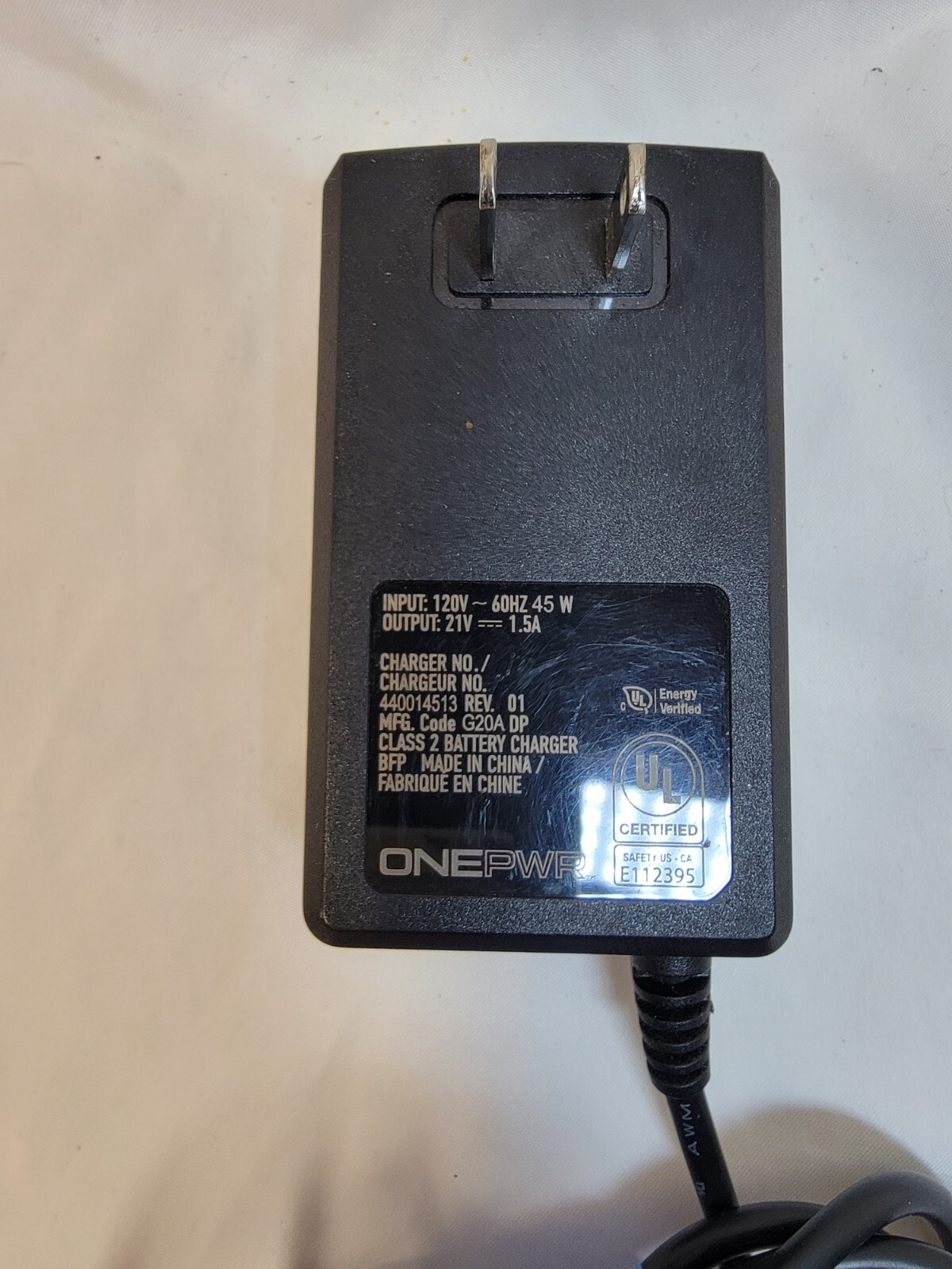 HOOVER – ONEPWR 4.0AH Battery – BH15240BLK W 3x Charger Tested Working