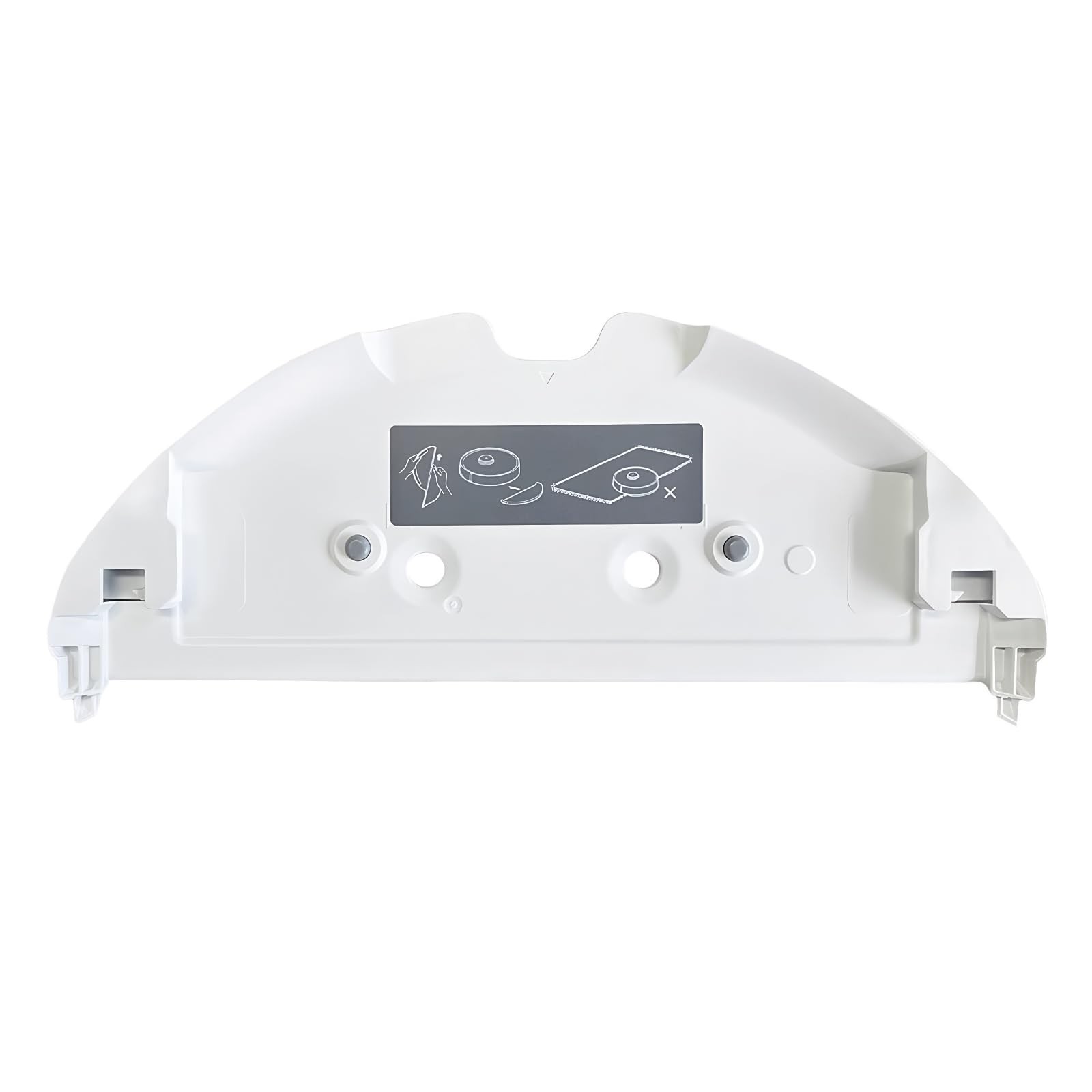 （White） Mop Plate Holder for Roborock Q8 Max / Q8 Max+ Robot Vacuum Cleaner C…