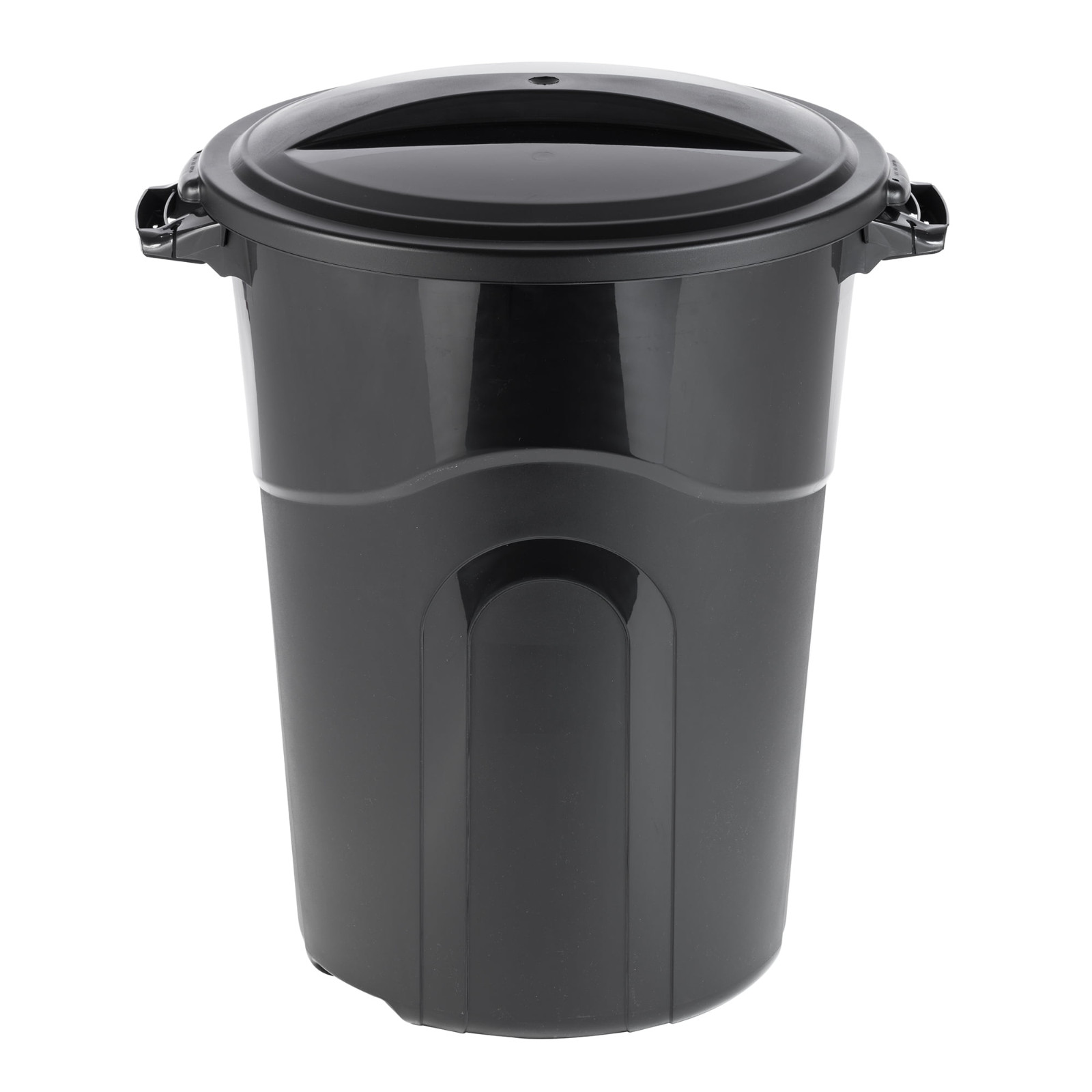 Hyper Tough 32 Gallon Heavy Duty Injection Molded Trash Can with Click Lock Lid