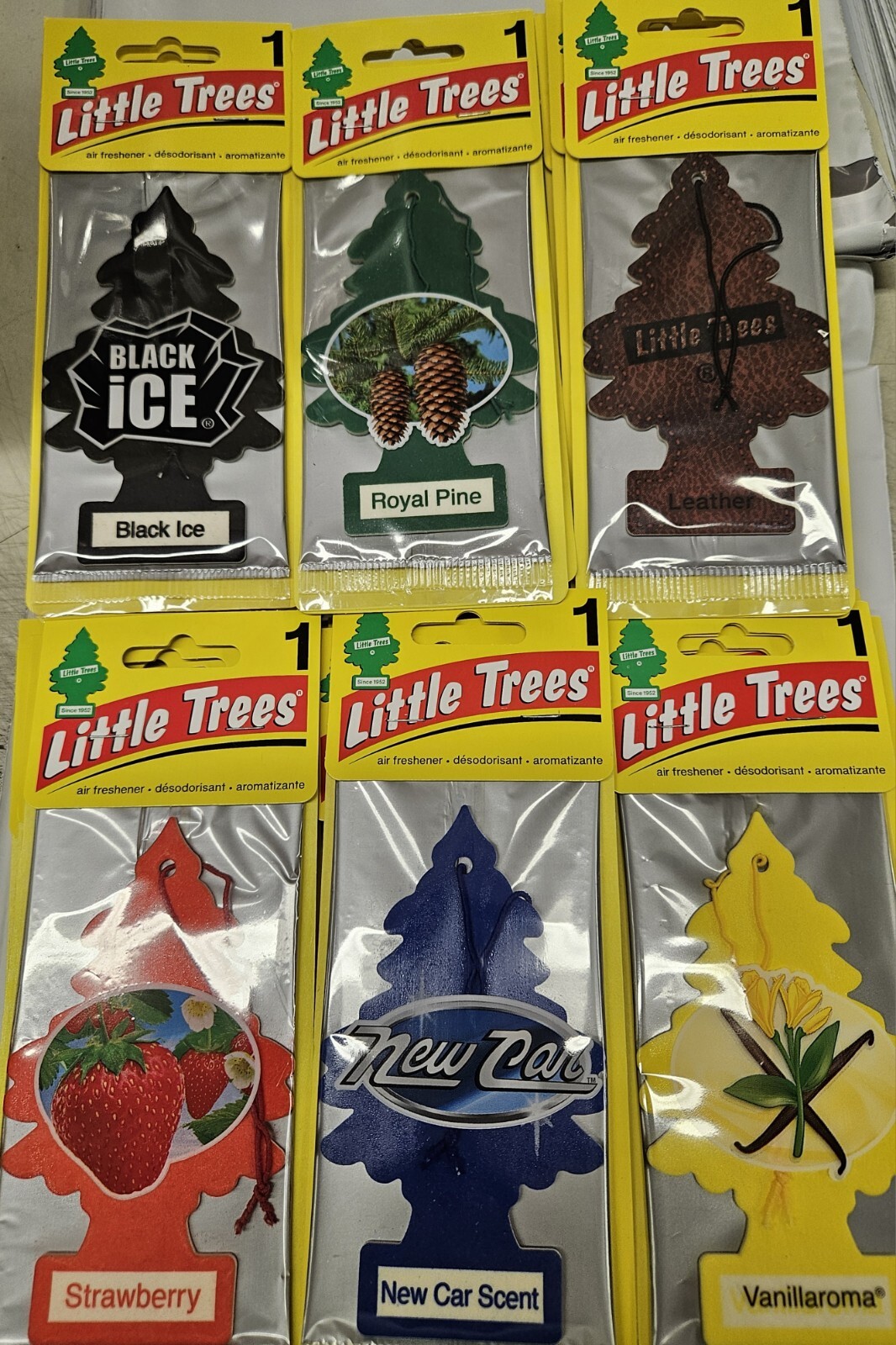 Classic Assortment Little Trees 24 Pack New