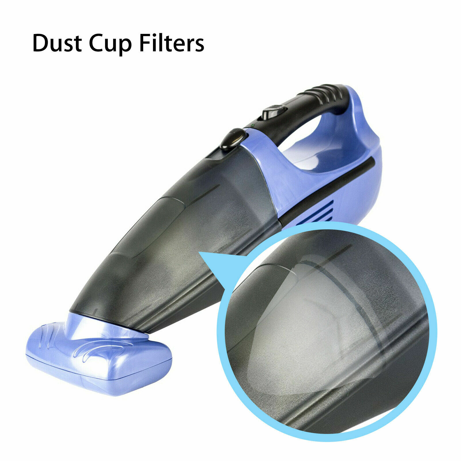 (3-Pack) Vacuum Filter Replacement Parts for Shark Cordless Hand Vacuum SV780