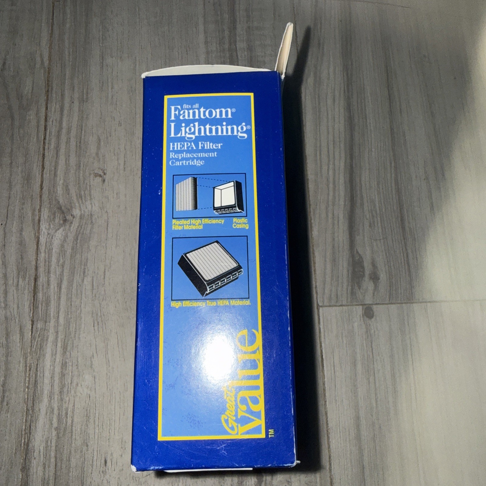 Fantom Lightning Certified HEPA Filter Cartridge Replacement NEW