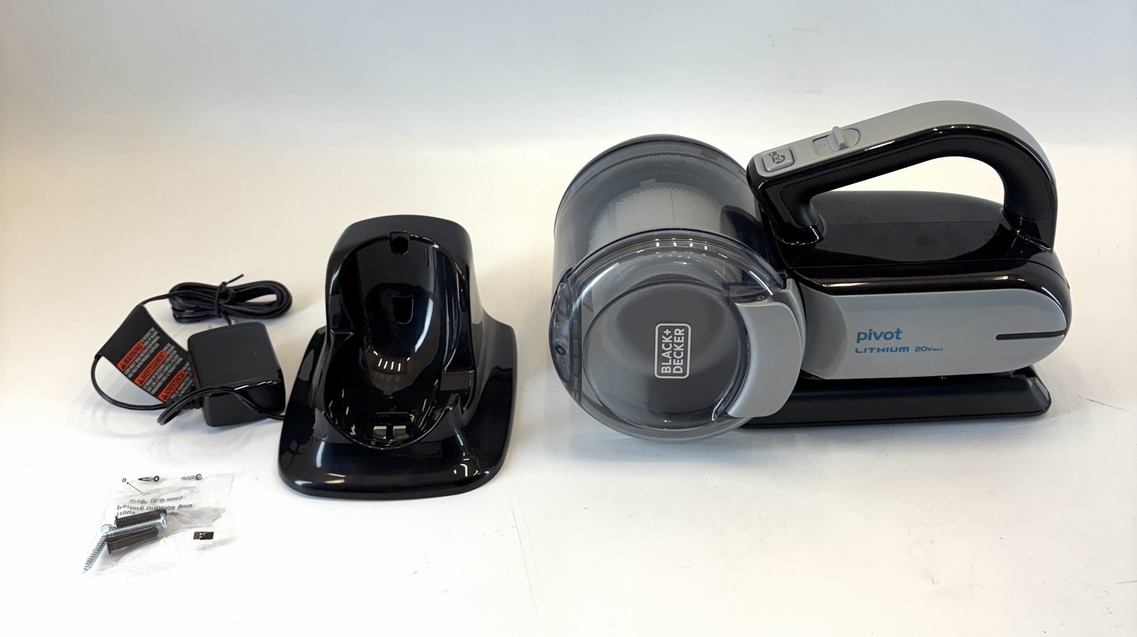 BLACK+DECKER 20V Max Pivot Cordless Handheld Vacuum Tool Only Model BDH2000PL