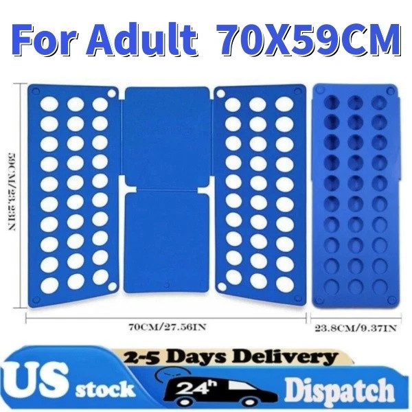 Clothes Folder Magic Folding Board Laundry T Shirt Fast Fold Flip For Adult
