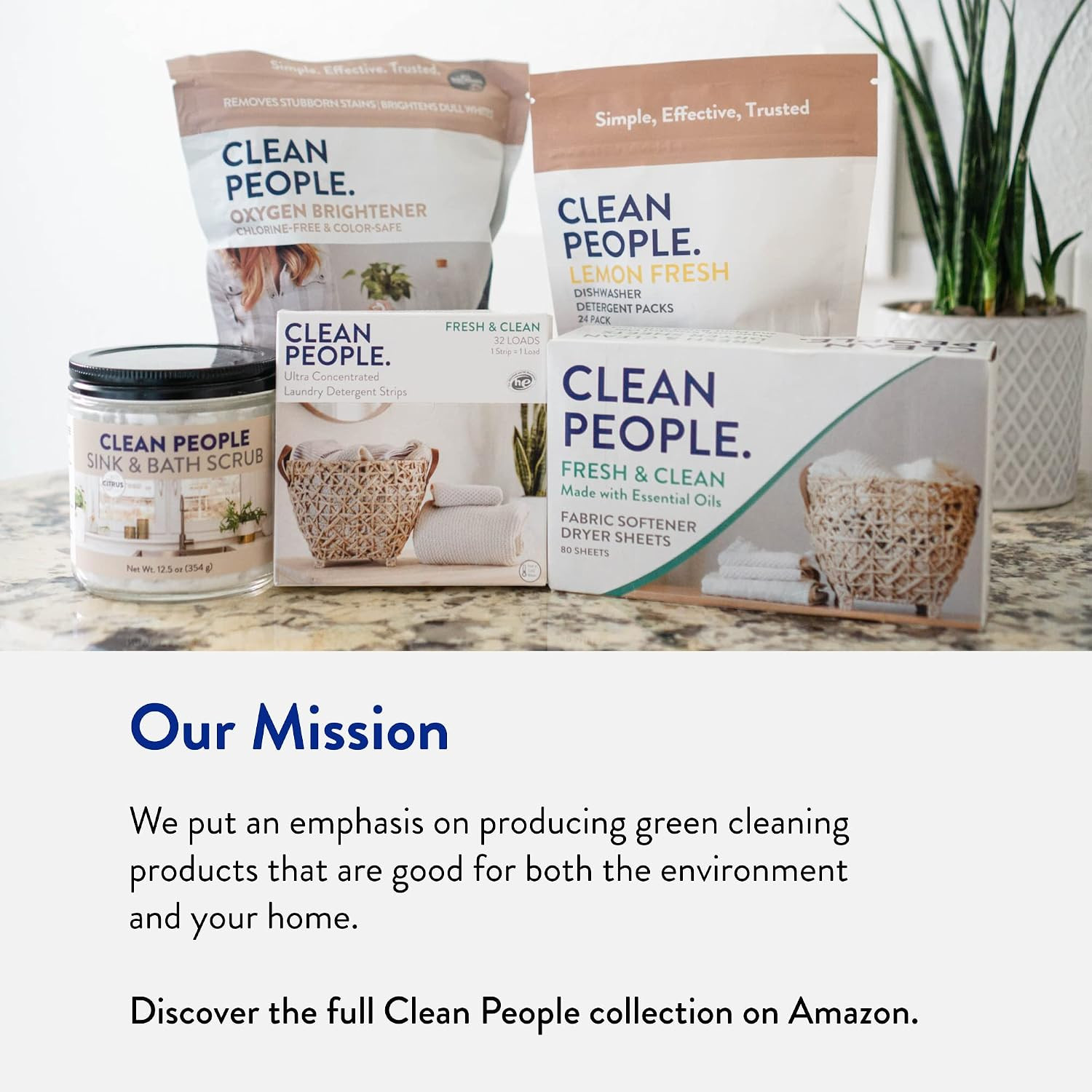 The Clean People Laundry Detergent Sheets – Laundry Soap – Ultra, 96 Pack
