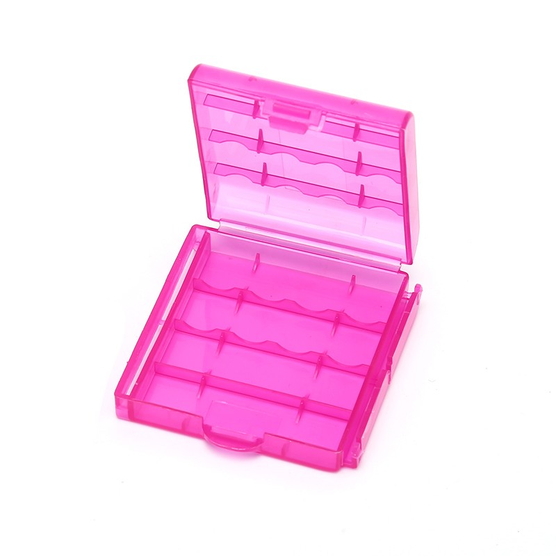 Battery Case Holder Storage Box Cover for Rechargeable AA AAA 14500 Batteries