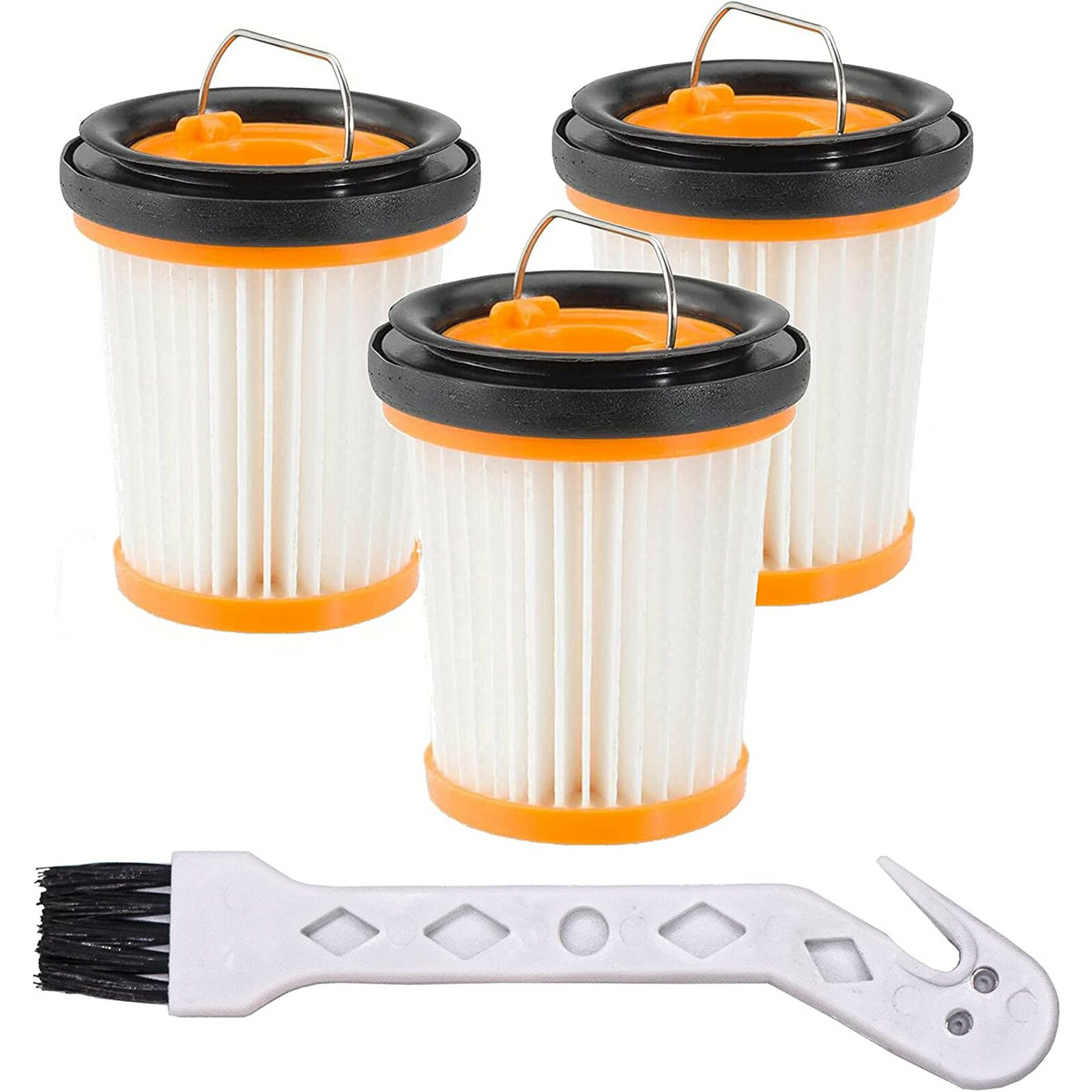 3-Pack Detachable Dust Cup Filter for Shark ION W1 S87 WV200 WV201 WV205 WV220