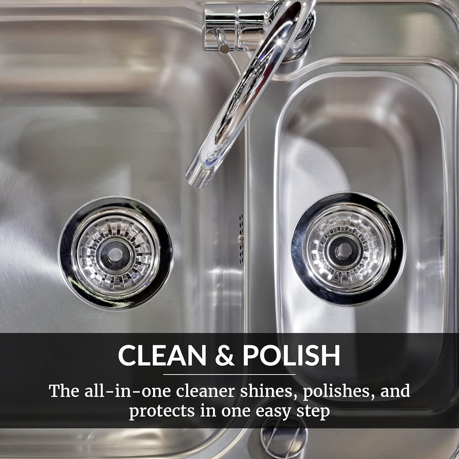 Perfect Sink Cleaner Lotion clean shine protect polish most sinks HOPE’S 9SK6