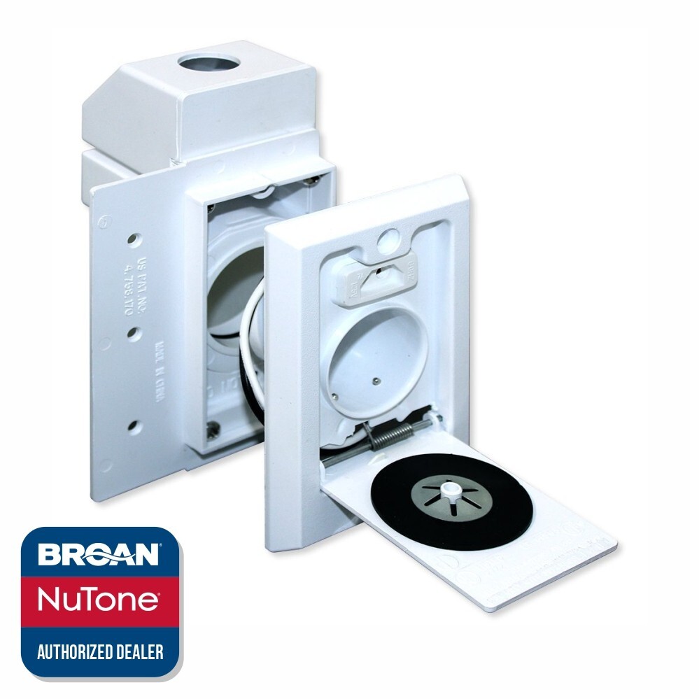 Broan Nutone CI358W Supervalve Electrified Inlet for Central Vacuums Genuine