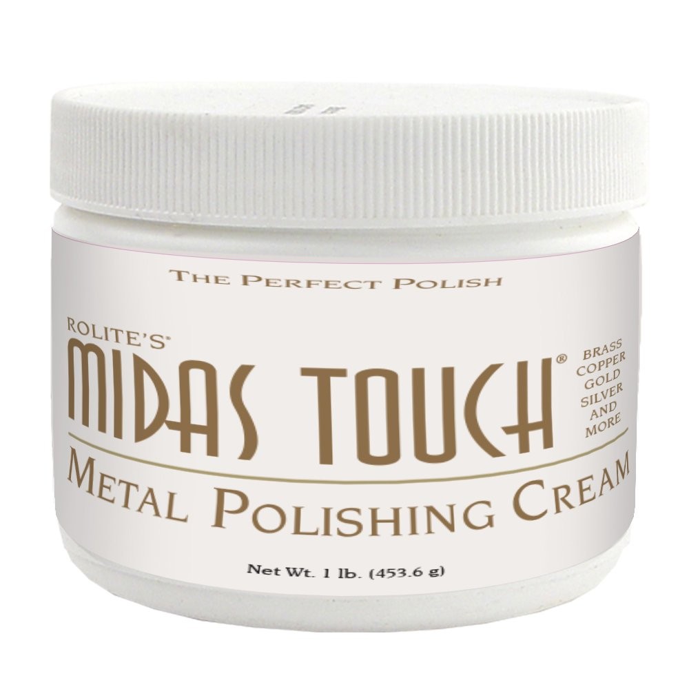 Rolite Midas Touch Metal Polishing Cream 1 Lb for Silver Gold Brass Copper Ch…