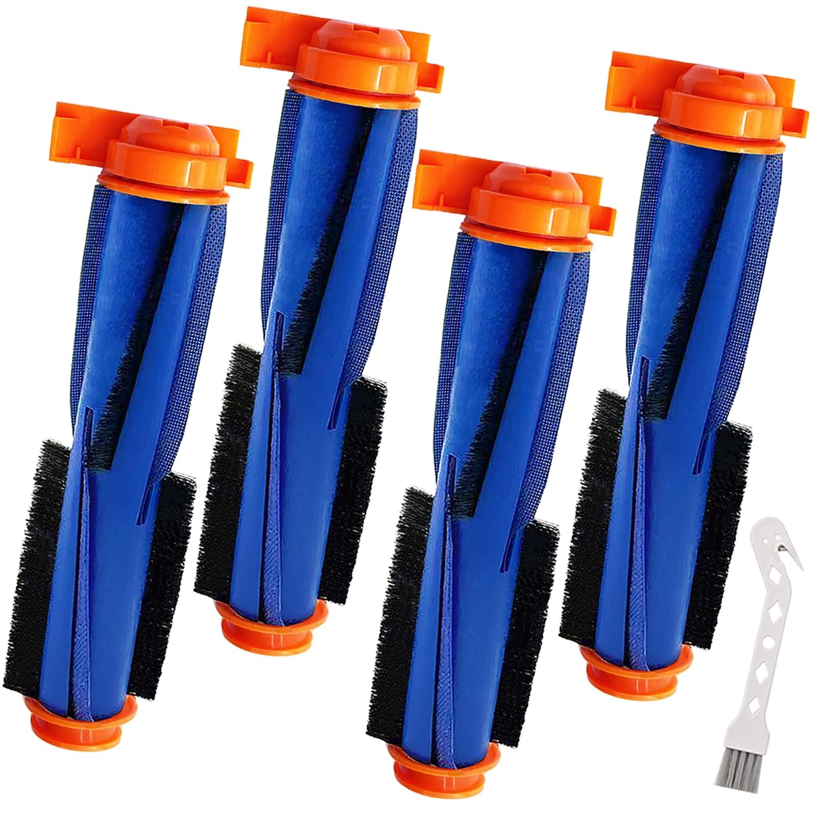 4 Pack Main Brush Replacement for Shark AI Ultra 2-in-1 Robot Vacuum Parts