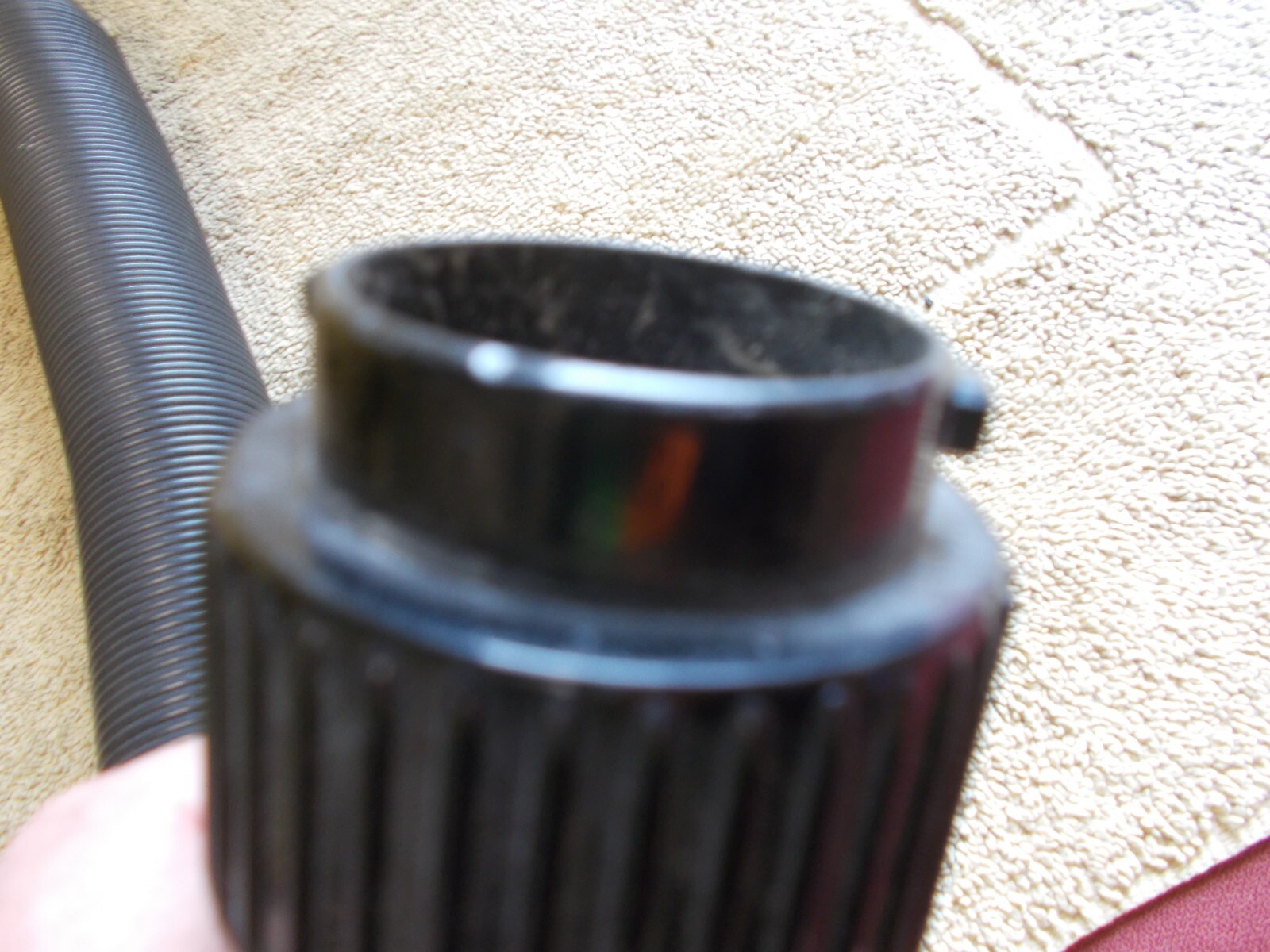 VTG ~ UNKNOWN BRAND ~ VACUM CANISTER TANK SWEEPER ~~ HOSE ONLY SHOP VACSTYLE