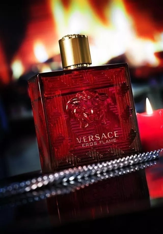 New Eros Flame 3.4 oz EDP Gift Spray for Men Brand New In Box US Spot 100ml