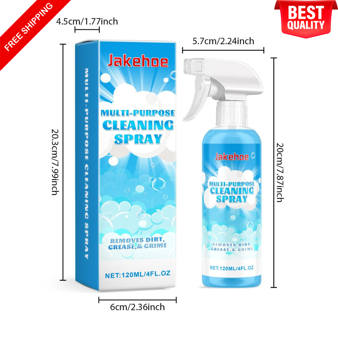 Multi Purpose Cleaning Spray & Tablets Kit Kitchen Bathroom Wall Cleaner Set