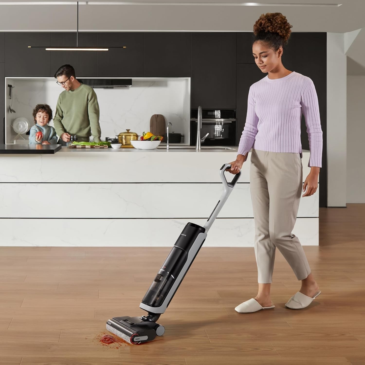 dreame H14 Cordless Vacuum Mop, 180° Lie-Flat Wet Dry Vacuum Cleaner, 140°F