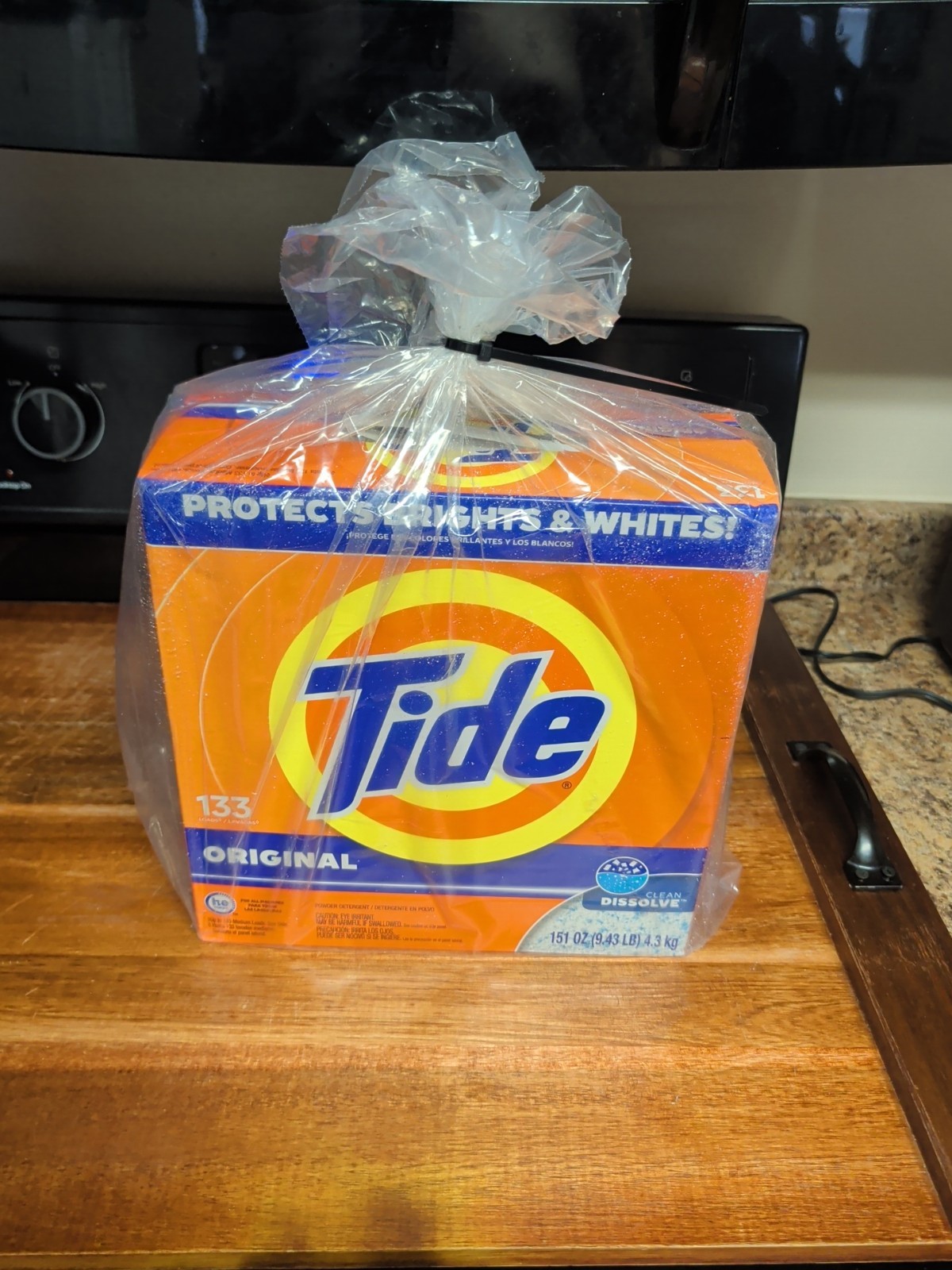 Tide Powder Laundry Detergent, Original 151 Ounce (Pack of 1), Multicolor