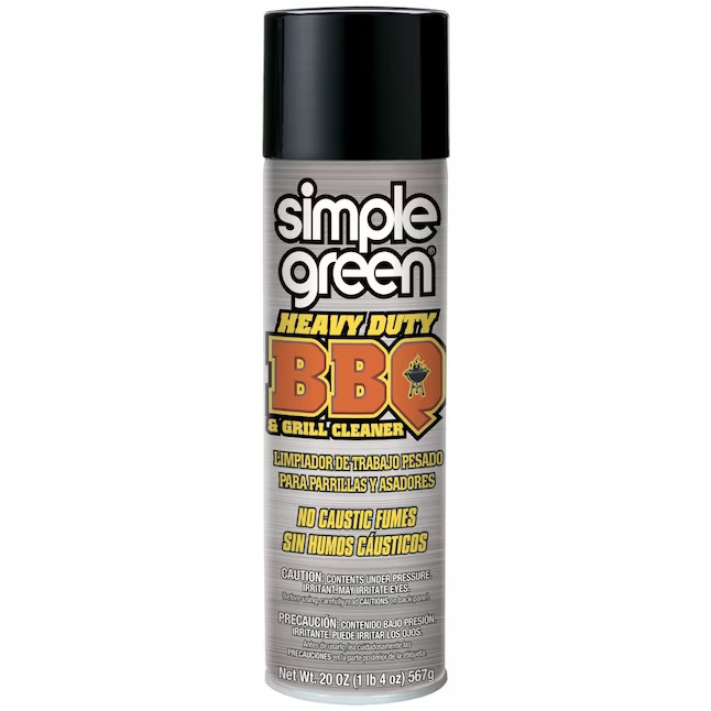Simple Green 60014 Aerosol Can Heavy Duty BBQ & Grill Cleaner 20 oz., Foam