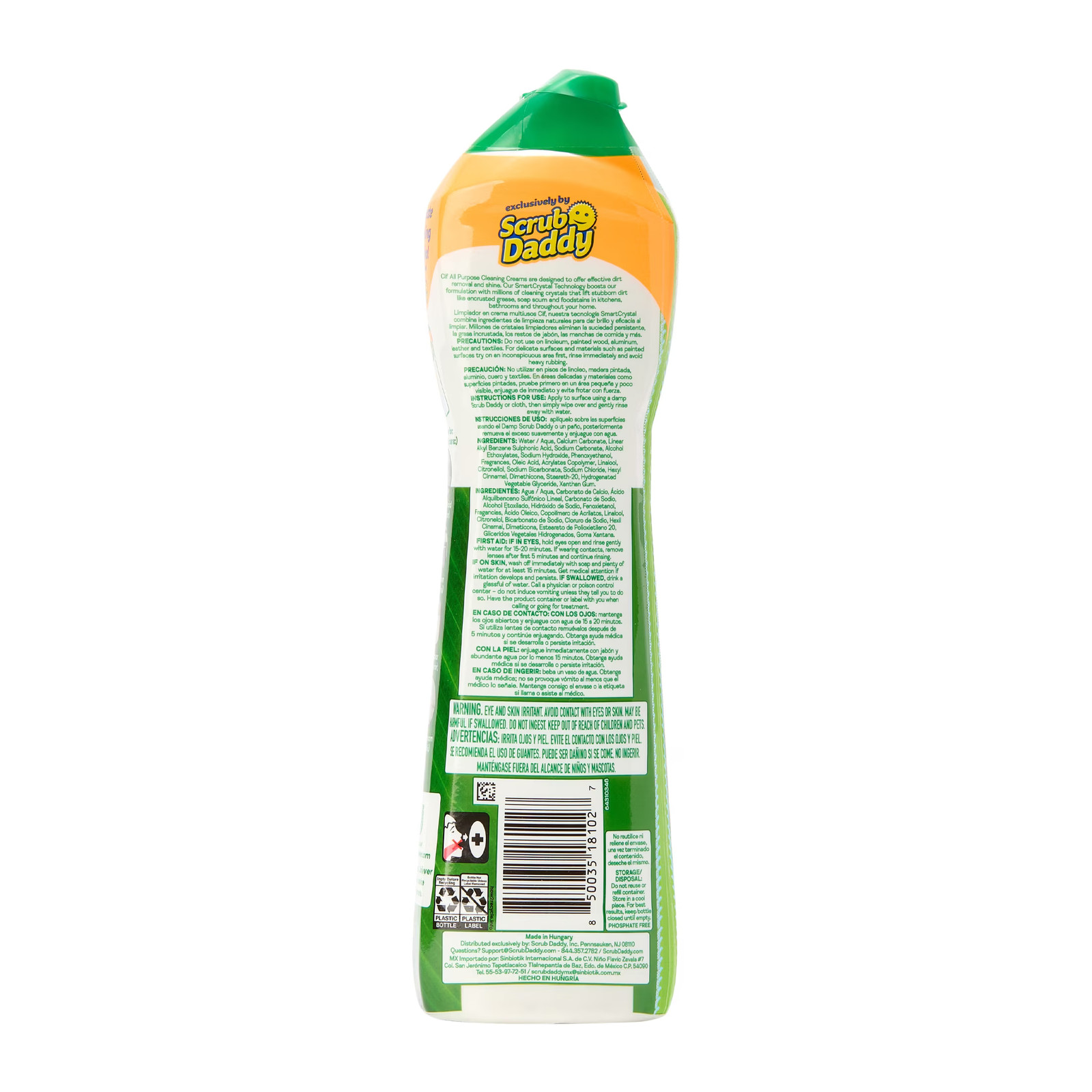 Cif All Purpose Household Hardsurface Cleaners, Original Scent, 21 oz