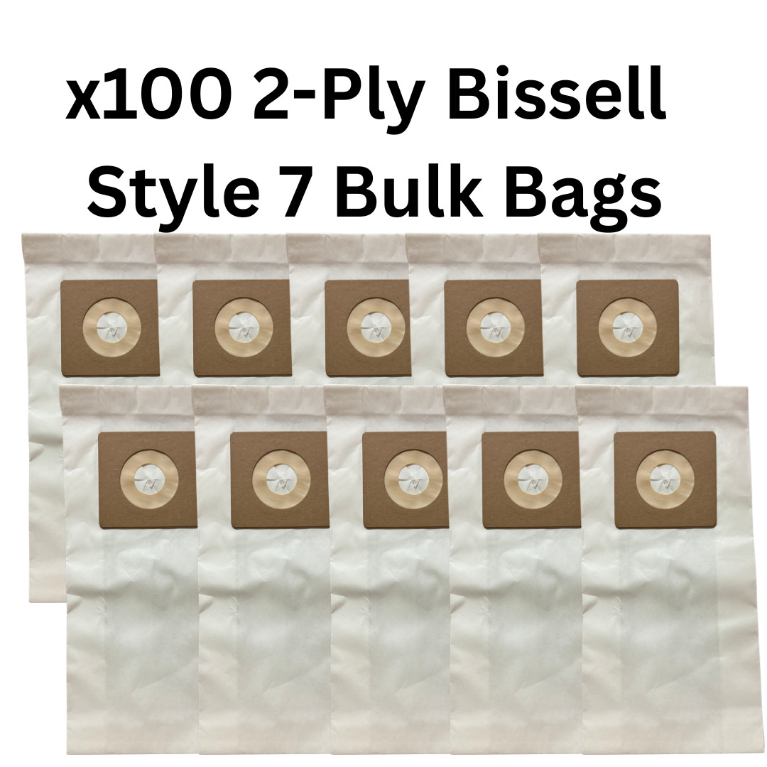 Bissell* 7 Replacement Dust Collection Bag w/Micro-Clean® – 3 Pack