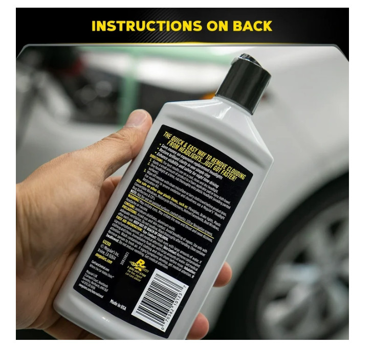 Meguiar’s G12310 PlastX Clear Plastic Cleaner & Polish, 10 Fluid Ounces