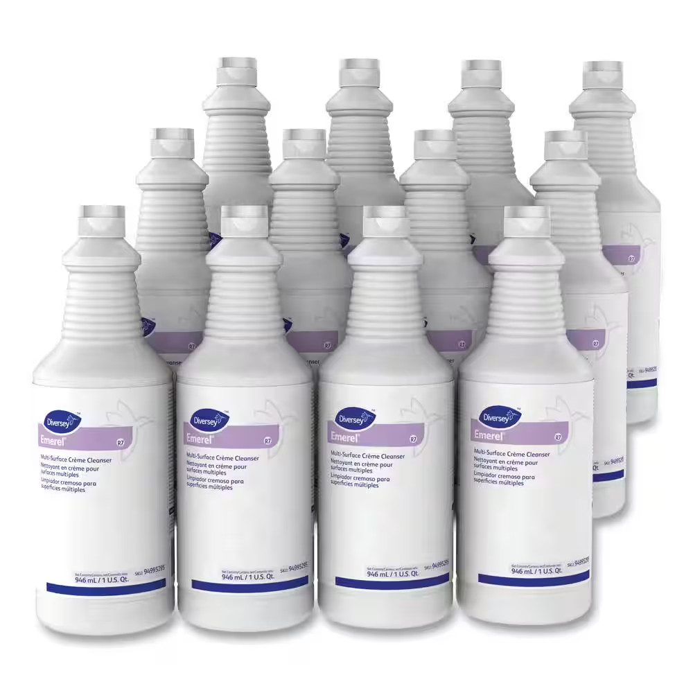32 Oz. Bottle Emerel Multi-Surface Creme All-Purpose Cleaner Fresh Scent (12/Car