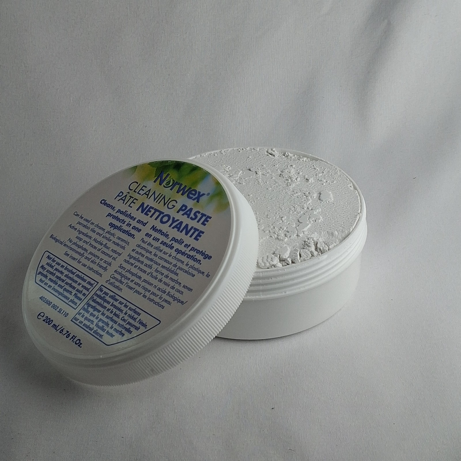 Norwex Cleaning Paste 200ml 6.76 Fl Oz Cleans, Polishes and Protects