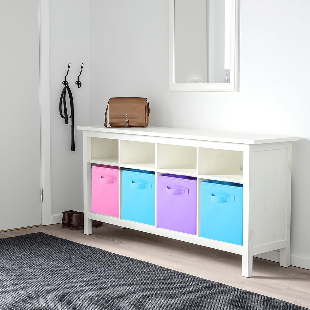 Foldable Storage Cube with Handle Dimensions: 10.5 inx 11 inx 10.5 in