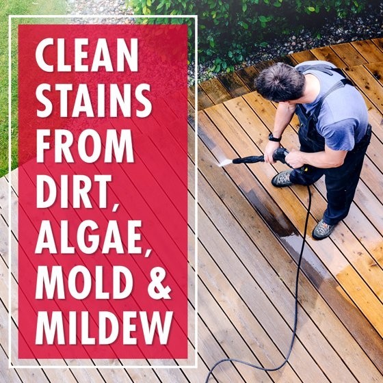 30 SECONDS Outdoor Multi-Surface Cleaner Concentrate – Cleans Stains from Mildew
