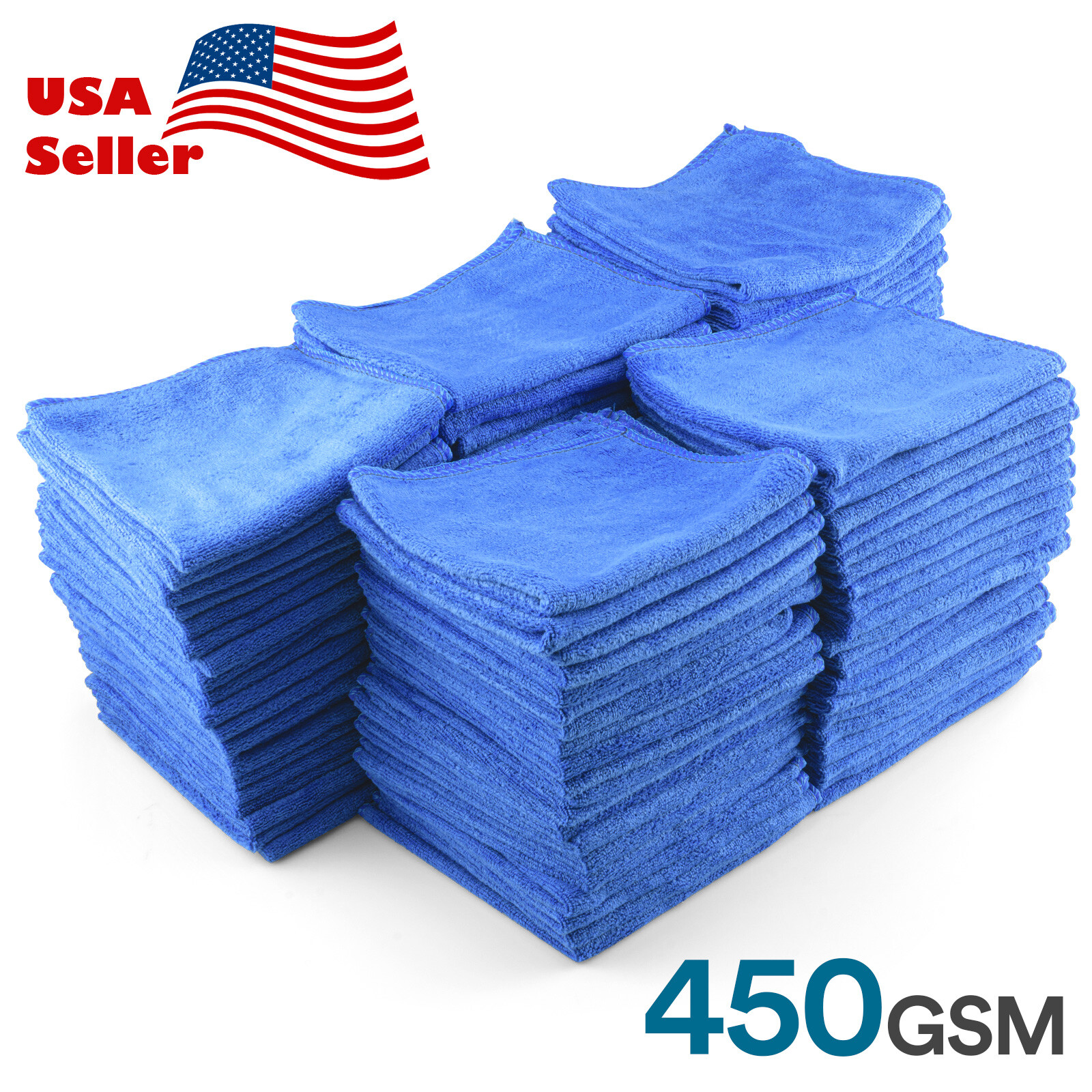 Microfiber Cleaning Cloth Towel Rag Car Polishing No Scratch Auto Detailing