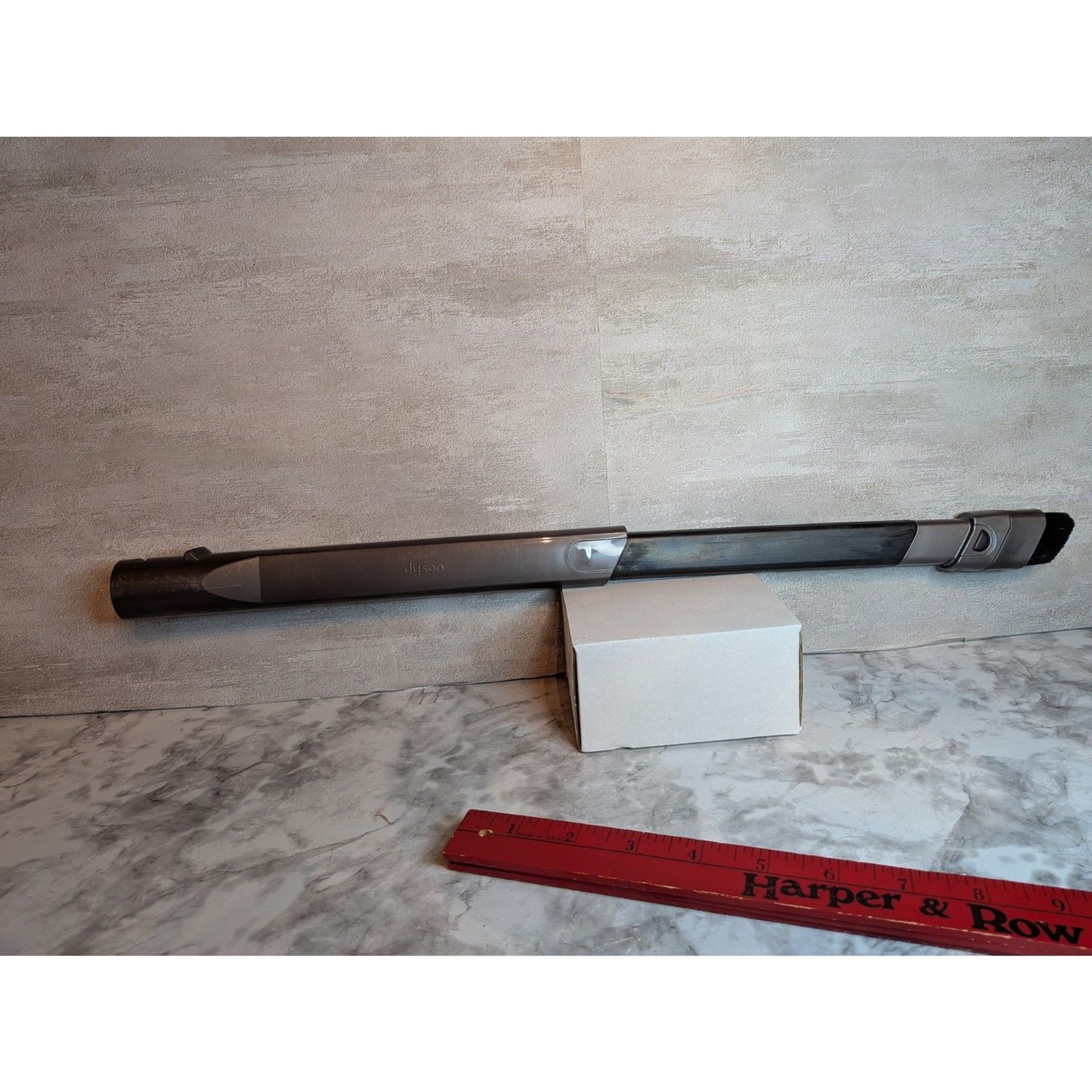 Genuine Dyson Extendable Flexi Crevice Tool Brush Vacuum Attachment Gray