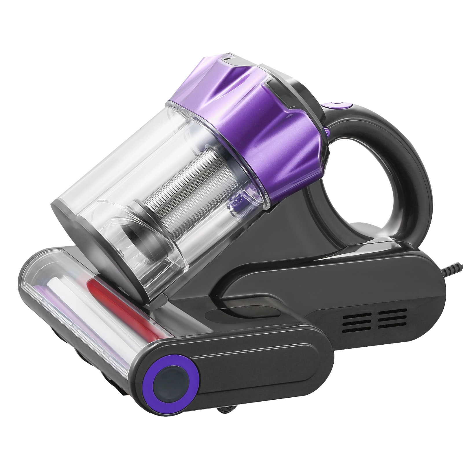Mattress Vacuum Cleaner with 18Kpa Powerful Suction HEPA Filter 550W Gray